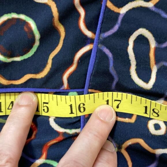 Analili Original Sample Sleeveless Geometric Midi‎ Dress Size XS - Picture 8 of 12